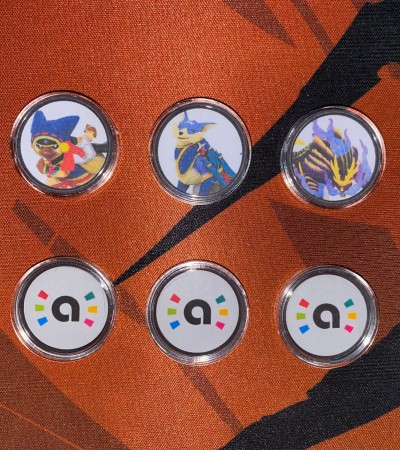 [现货]怪物猎人崛起Amiibo硬币卡