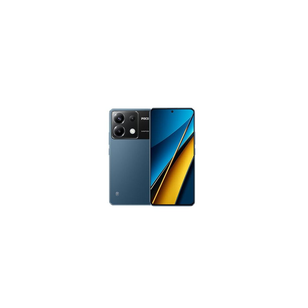 Poco X6 5G (256GB+12GB, Blue, Global Version) 